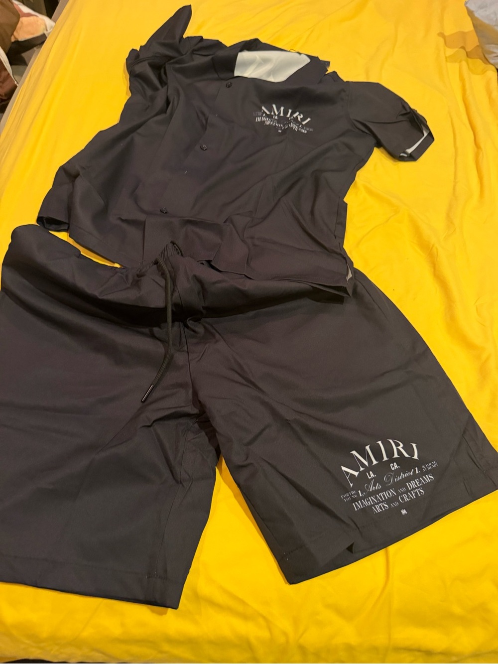 AMIRI Arts District Bowling Shirt